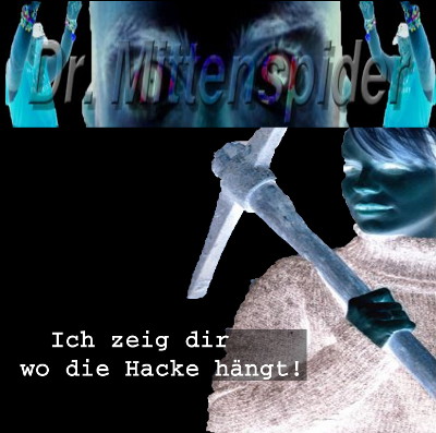 Ich zeig dir wo die Hacke hängt!